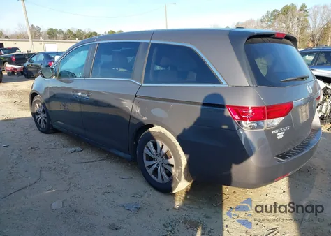 2014 Honda Odyssey Ex-L z USA, uszkodzony, nr VIN 5FNRL5H6XEB028899